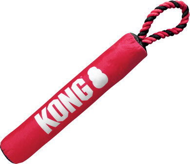 Kong hond Signature stick with rope, medium