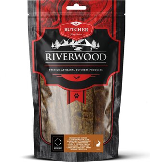 Riverwood Hondensnack Butcher Vleesstrips Konijn