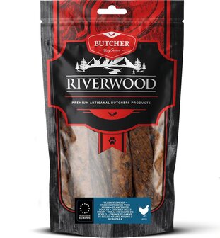 Riverwood Hondensnack Butcher Vleesstrips Kip