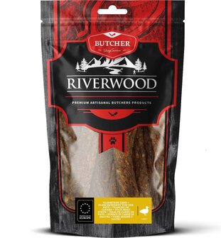 Riverwood Hondensnack Butcher Vleesstrips Eend