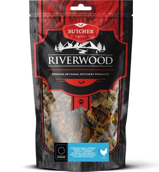 Riverwood Hondensnack Butcher Kippenmaagjes 150 gr