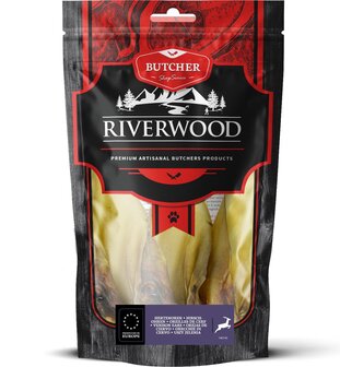 Riverwood Hondensnack Butcher Hertenoren 4 stuks