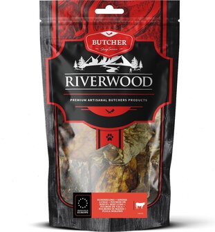 Riverwood Hondensnack Butcher Runderlong 150 gr