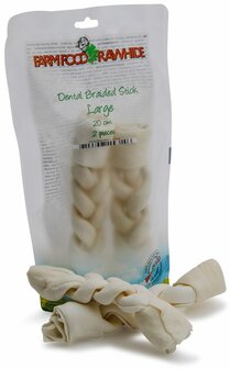 Farm Food Dental Braided Stick L Verp. 2 stuks