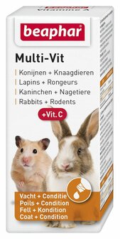 Beaphar Multi-Vitamine voor Knaagdieren 20ml