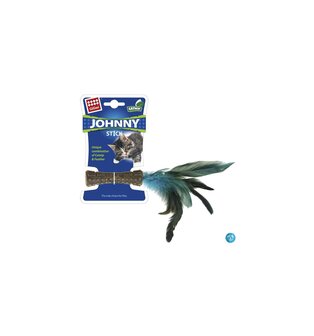 GIGwi Johnny Stick met Veren Blauw