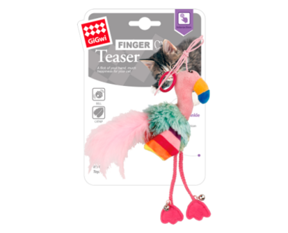 GIGwi Finger Teaser Flamingo