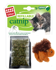 GIGwi Hervulbare Catnip Eekhoorn