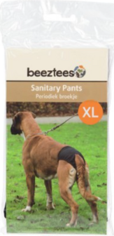 Beeztees Periodiek Broekje Zwart XL 60-70 cm