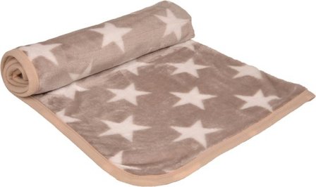 Petlando hondendeken Stars beige