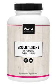 Frama Visolie 1,000mg 18/12%EPA/DHA 120 caps.