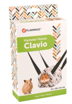 Flamingo Hamsterhuis Clavio horizontale hanger 16x11x11 cm