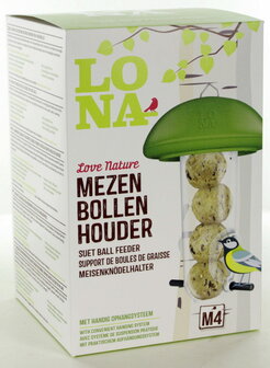 LONA Mezenbollenhouder M4 Groen