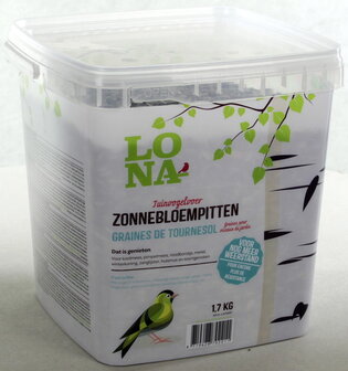 LONA Zonnebloempitten Tuinvogelvoer 1,7 kg