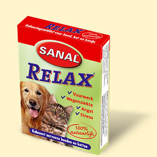 Sanal - Relax Kalmeringstabletten voor Hond en Kat 15 stuks