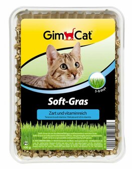 Gimcat Soft-Gras - Kattensnack - Natuur 100 g