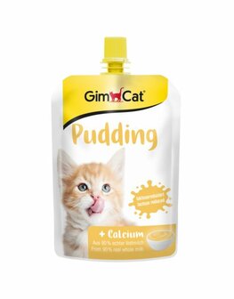 Gimcat Pudding Voor Katten - Kattensnack - Melk 150 g