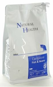 Natural Health Cat Carnivore Fish&amp;Beans 400 gr