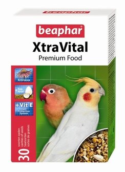 Beaphar Xtra Vital Grote Parkietenvoer 1 KG