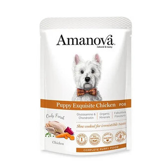 Amanova Puppy Exquisite Chicken 300 gram