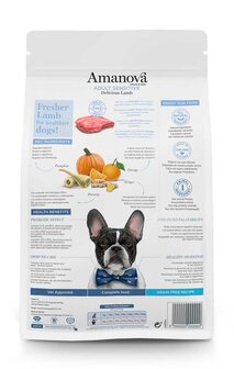 Amanova Adult Sensitive Delicious Lamb 10 kg Graanvrij