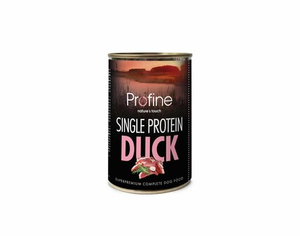 Profine Blikvoeding Hond Duck 400 gr