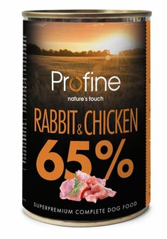 Profine Pure Meat 65% Rabbit &amp; Chicken 400 gr