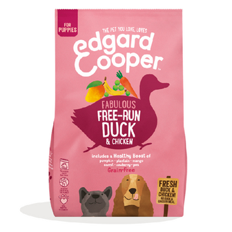 Edgard&amp;Cooper Free-Run Duck Puppy 2.5 kg Graanvrij