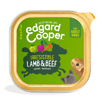 Edgard &amp; Cooper kuipje lam 150 gram Graanvrij