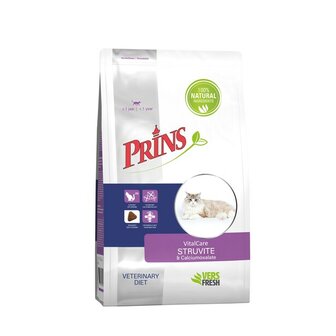 Prins Vitalcare Struvite &amp; calciumoxalate kattenvoer 1.5 kg