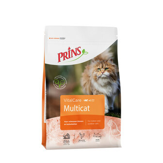 Prins Vitalcare Multicat 1,5kg kattenvoer