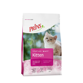 Prins Vitalcare Kitten 4kg kattenvoer