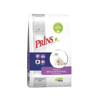 Prins Vitalcare Huid &amp; Darmkanaal - Kattenvoer - 5 kg