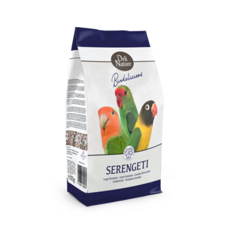 Deli Nature Birdelicious grote parkieten 800 gr serengeti