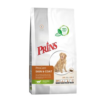 Prins Procare grainfree Skin &amp; Coat 12kg  Hondenvoer