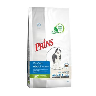 Prins Procare grainfree adult pro energy 12kg  Hondenvoer