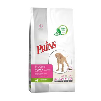 Prins Procare grainfree pyppy &amp; junior daily care 7.5kg  Hondenvoer