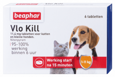 Beaphar Vlo Kill+ Kat &amp; Hond tot 11 Kg