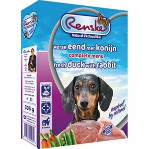 Renske Vers Eend met Konijn en Rijst 395 gram