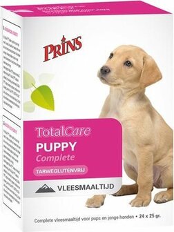 Prins Total Care puppy complete 10 Kg diepvries voeding Hond