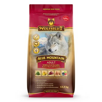 Wolfsblut adult bleu mountain 12,5kg hondenvoer