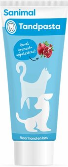 Sanimal Tandpasta 70 gr voor honden en katten