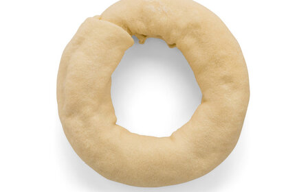 Pets en Co Witte Kauwring 15 cm 1 st
