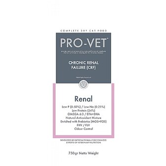 PRO VET RENAL Nierdieet kat 3kg kattenvoer