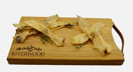 Riverwood Hondensnack Butcher Konijnenoren zonder vacht 100 gr 