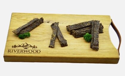 Riverwood Hondensnack Butcher Vleesstrips Lam 150 gr