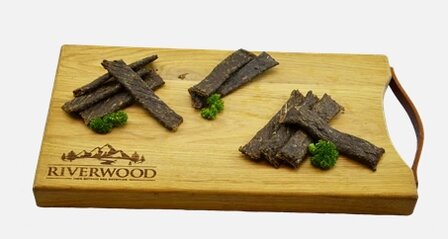 Riverwood Hondensnack Butcher Vleesstrips Wild Zwijn 150 gr