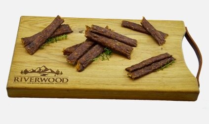 Riverwood Hondensnack Butcher Vleesstrips Kalkoen 150 gr