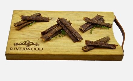 Riverwood Hondensnack Butcher Vleesstrips Eend 150 gr
