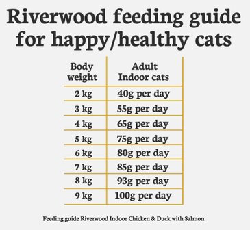 Riverwood Indoor Kip &amp; Eend met Zalm 2kg